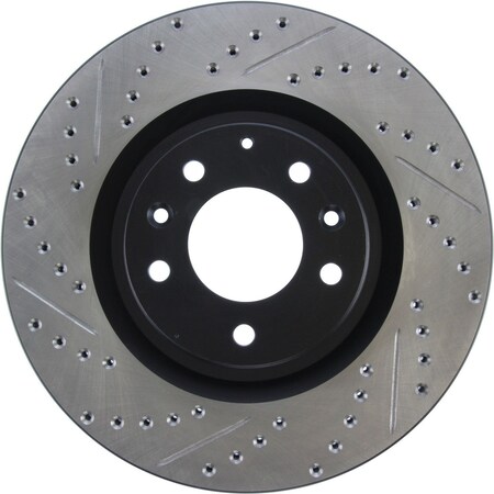 Centric Parts Sport Drilled/Slotted Brake Rotor, 127.45071R 127.45071R